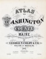Washington County 1881 